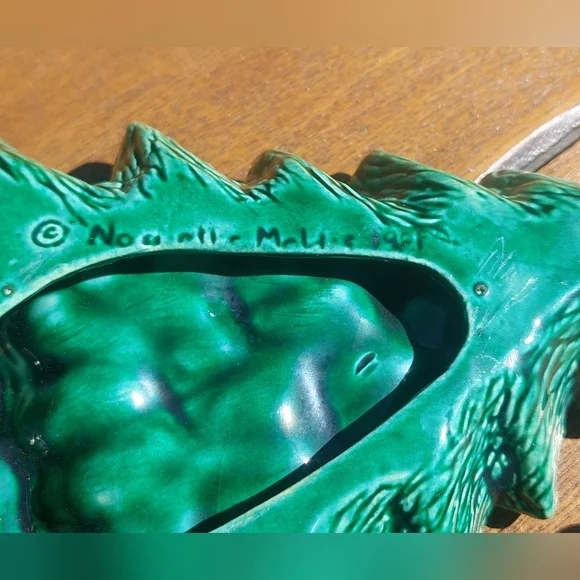 Vintage Nowells Molds Christmas Tree Candy Dishes Trinket Tray Display '81 - Picture 12 of 14